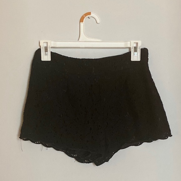 Black Lace Shorts - Picture 2 of 4